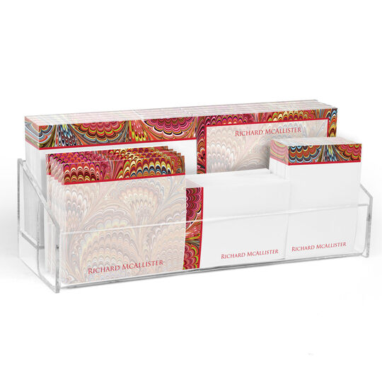 Flame Marble Post-it® Notes Ensemble